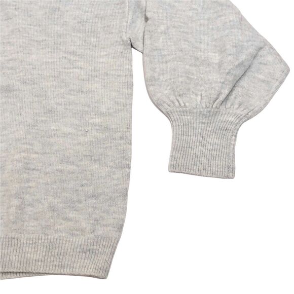 NEW without Tags ASOS Oversized Cowl Neck Sweater Gray Marl Knit Womens US 12 - Picture 2 of 7